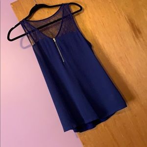 Express baby blue tank